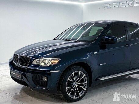 BMW, X6, 3000, 245, дизель, внедорожник, автомат, полный привод, среднее состояние, левый, синий, 1 850 000 ₽