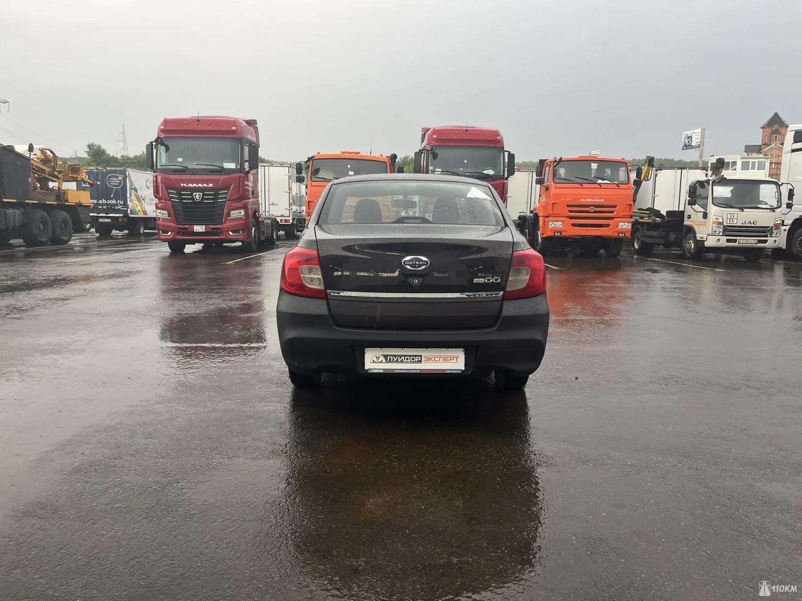 Datsun, on-DO, 1596, 87, бензин, седан, механика, передний привод, среднее состояние, левый, коричневый, 249 000 ₽