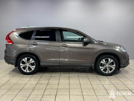 Honda, CR-V, 2000, 150, бензин, внедорожник, автомат, полный привод, среднее состояние, левый, коричневый, 1 990 000 ₽
