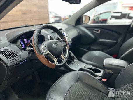 Hyundai, ix35, 2000, 150, бензин, внедорожник, автомат, полный привод, среднее состояние, левый, коричневый, 1 200 000 ₽
