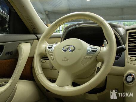 Infiniti, QX70, 3700, 333, бензин, внедорожник, автомат, полный привод, среднее состояние, левый, белый, 2 299 000 ₽