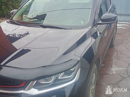 Geely, Coolray, 1500, 177, бензин, внедорожник, робот, передний привод, среднее состояние, левый, черный, 1 500 000 ₽