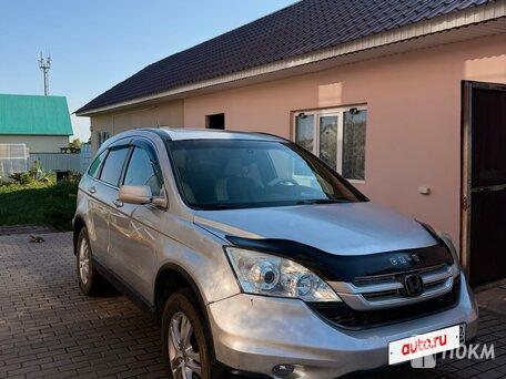 Honda, CR-V, 2400, 166, бензин, внедорожник, автомат, полный привод, среднее состояние, левый, серебряный, 1 120 000 ₽
