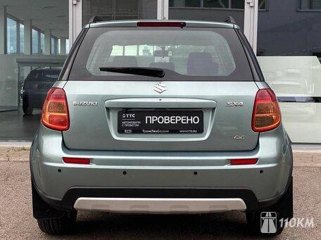 Suzuki, SX4, 1600, 112, бензин, хэтчбек, автомат, полный привод, среднее состояние, левый, зеленый, 1 050 000 ₽