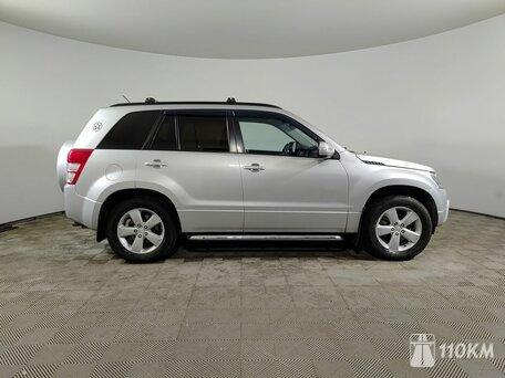 Suzuki, Grand Vitara, 2400, 169, бензин, внедорожник, автомат, полный привод, среднее состояние, левый, серебряный, 1 050 000 ₽