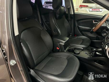 Hyundai, ix35, 2000, 150, бензин, внедорожник, автомат, полный привод, среднее состояние, левый, коричневый, 1 200 000 ₽