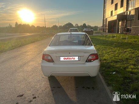 Daewoo, Nexia, 1600, 109, бензин, седан, механика, передний привод, среднее состояние, левый, белый, 125 000 ₽