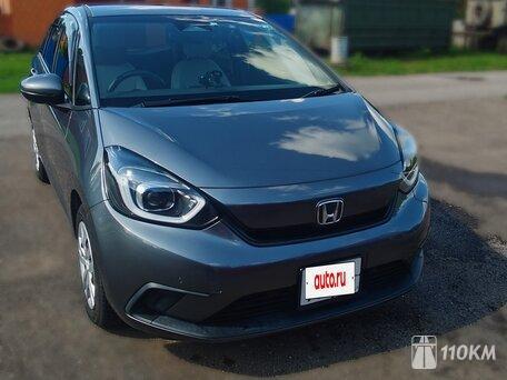 Honda, Fit, 1300, 100, бензин, хэтчбек, вариатор, передний привод, среднее состояние, правый, серый, 1 430 000 ₽
