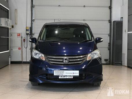 Honda, Freed, 1500, 118, бензин, минивэн, вариатор, передний привод, среднее состояние, правый, синий, 989 000 ₽